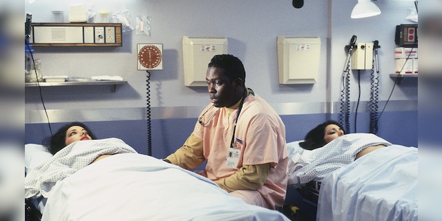 Deezer D as Nurse Malik McGrath in the 1995 episode of ER.  His family confirmed the actor's death at the age of 55 on Thursday.