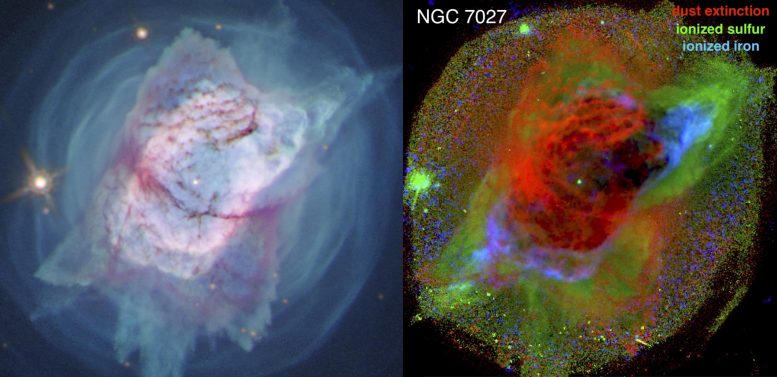 Comparison of the Gem Bug Nebula